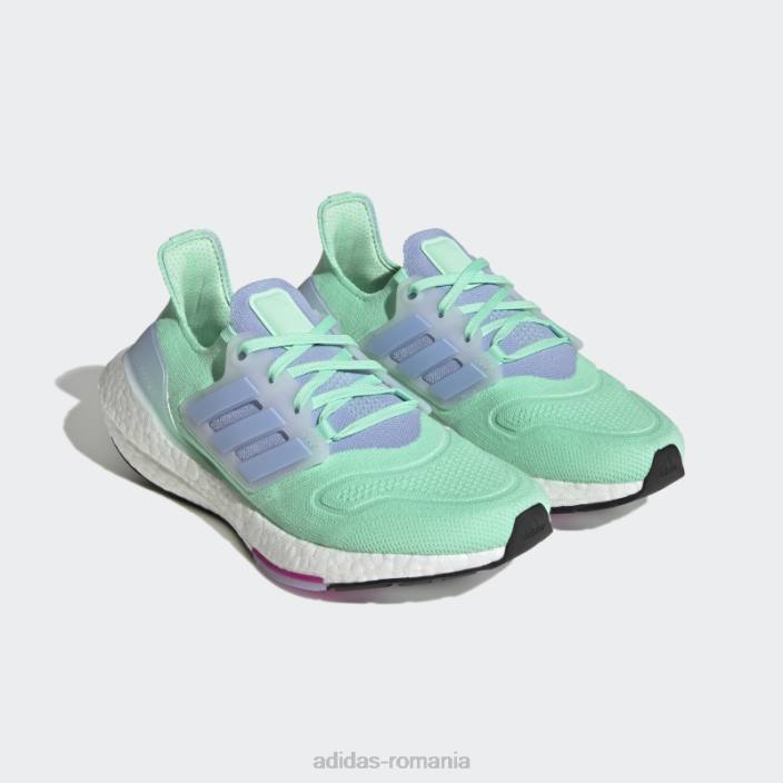 Adidas pantofi ultraboost 22 mint adidas femei mentă/albastru zori/alb 2JBN8346