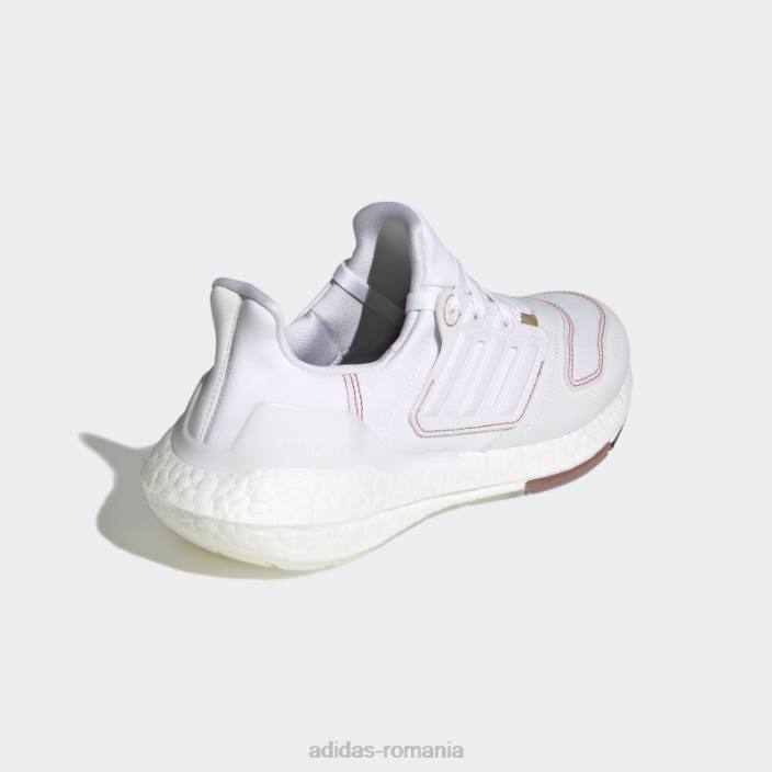 Adidas pantofi ultraboost 22 roșii femei alb roșu 2JBN8803