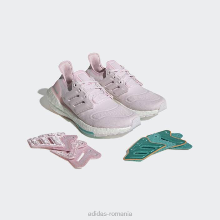Adidas pantofi ultraboost 22 roz adidas femei papură roz/portocaliu 2JBN2196