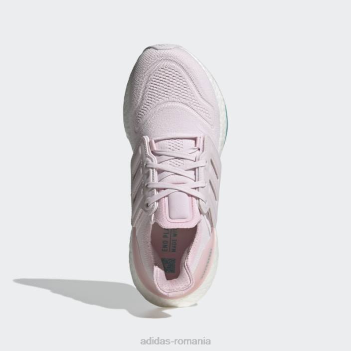 Adidas pantofi ultraboost 22 roz adidas femei papură roz/portocaliu 2JBN2196