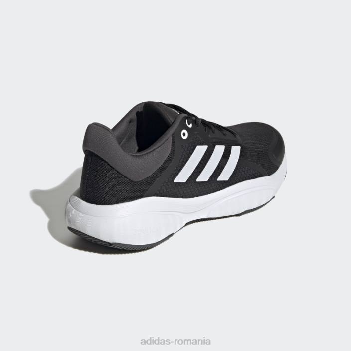 Adidas răspuns pantofi negri adidas femei negru/alb/gri 2JBN8340