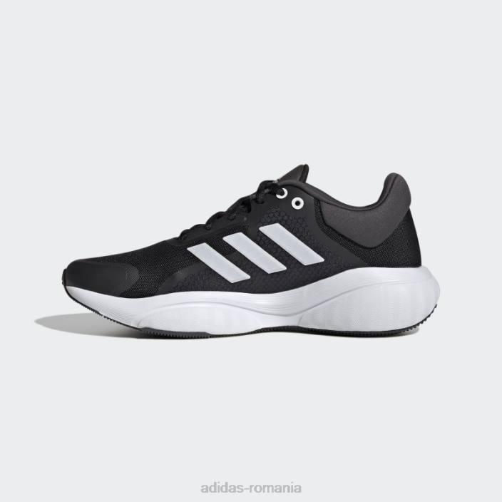 Adidas răspuns pantofi negri adidas femei negru/alb/gri 2JBN8340