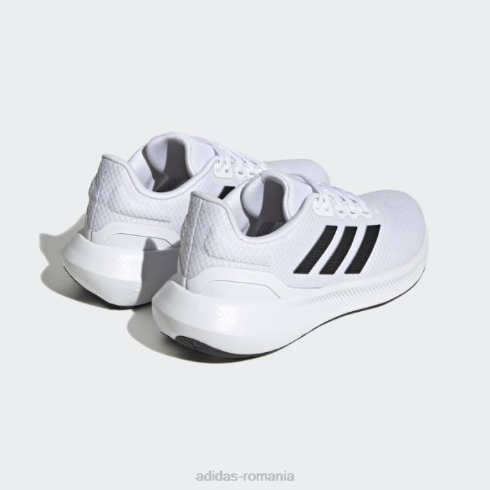 Adidas runfalcon wide 3 pantofi albi femei alb negru 2JBN8479