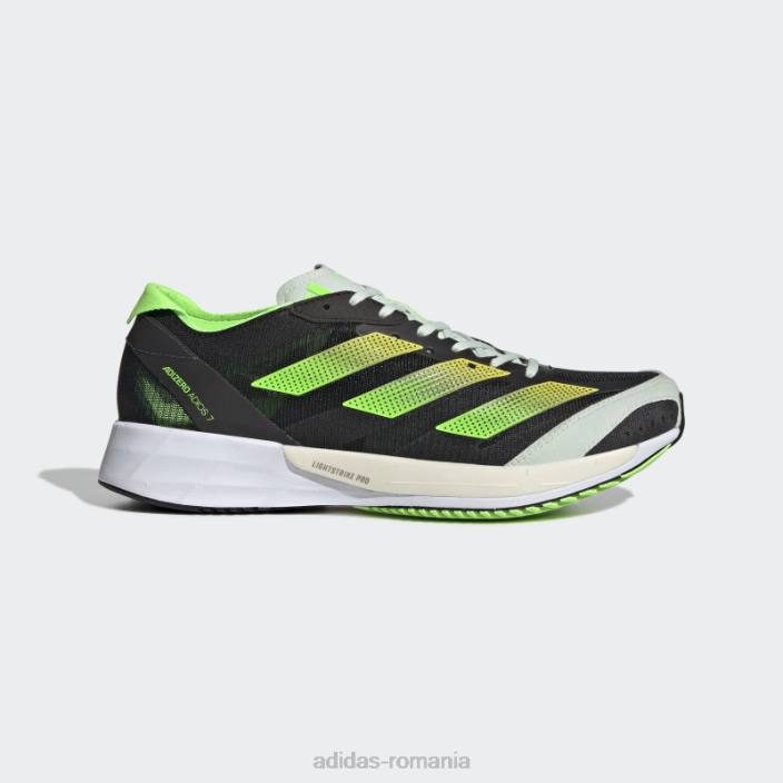 Adidas verde adizero adios 7 pantofi fierbinți femei negru/galben/verde 2JBN8710