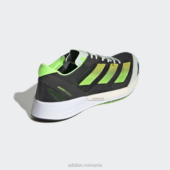 Adidas verde adizero adios 7 pantofi fierbinți femei negru/galben/verde 2JBN8710