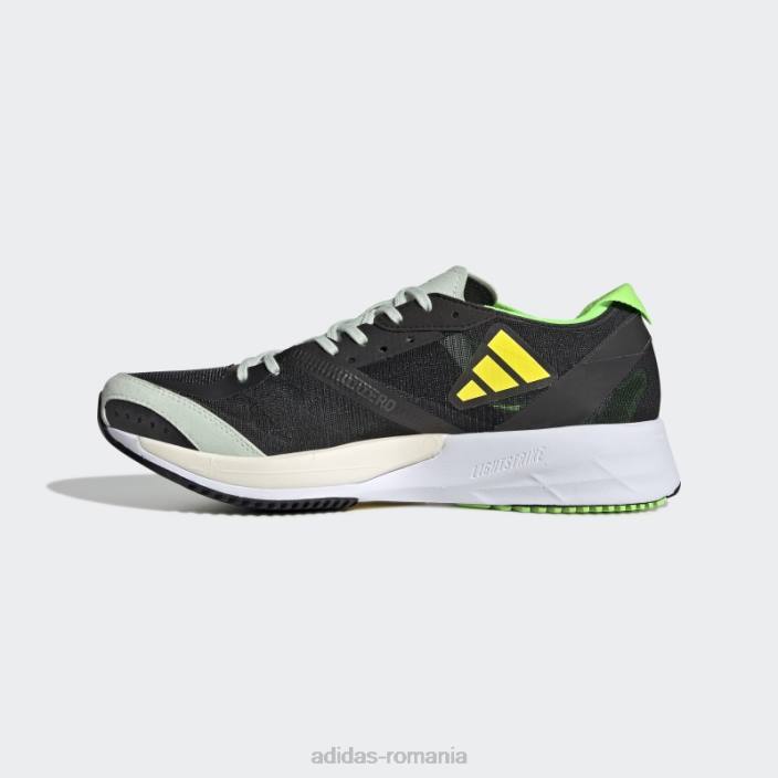 Adidas verde adizero adios 7 pantofi fierbinți femei negru/galben/verde 2JBN8710