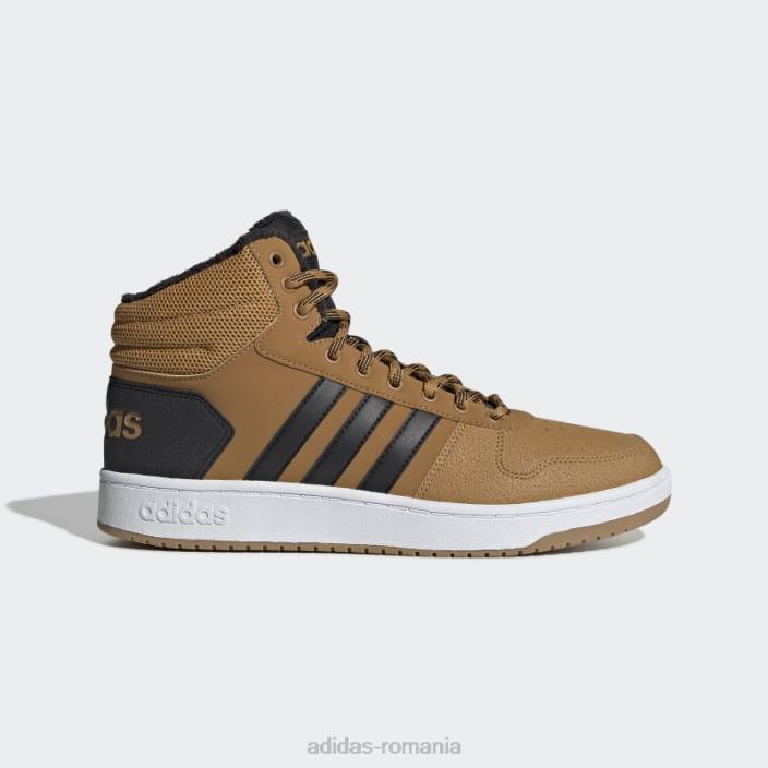 Adidas Mesa hoops 2.0 pantofi medii femei mesa/negru/alb 2JBN16360