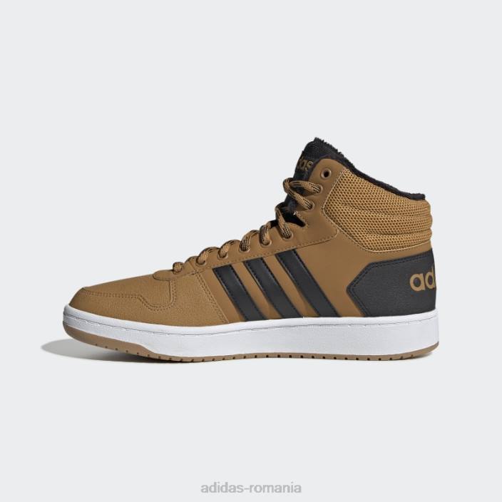 Adidas Mesa hoops 2.0 pantofi medii femei mesa/negru/alb 2JBN16360