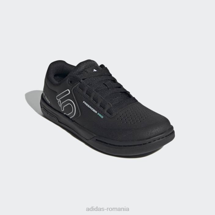 Adidas Five Ten Freerider Pro pantofi pentru mountain bike negru adidas femei negru/alb/mentă acidă 2JBN16140
