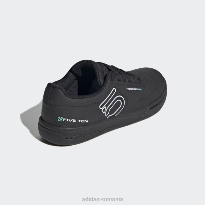 Adidas Five Ten Freerider Pro pantofi pentru mountain bike negru adidas femei negru/alb/mentă acidă 2JBN16140
