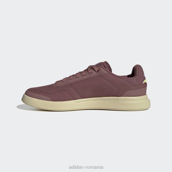 Adidas burgundy five ten sleuth dlx canvas mountain bike pantofi moda femei visiniu/alb/negru 2JBN8532