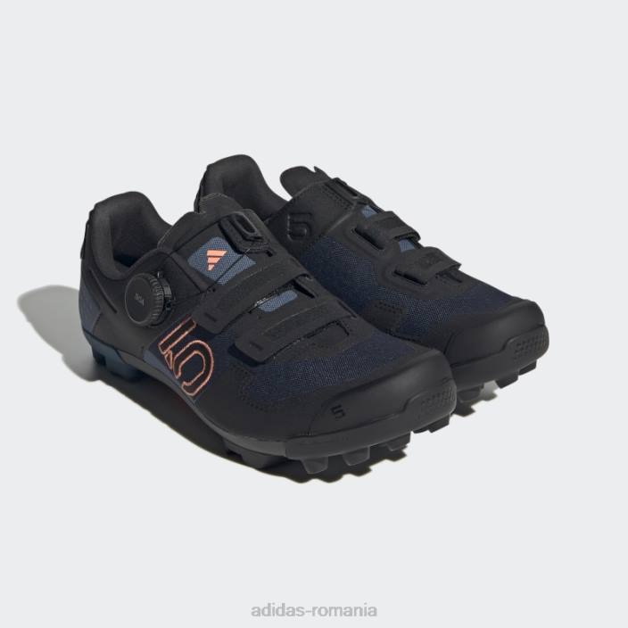 Adidas cerneală cinci zece pantofi boa de chicir femei cerneală/negru/coral 2JBN16126