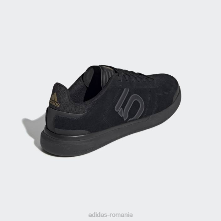 Adidas matte gold five ten sleuth dlx mountain bike pantofi moda femei negru/gri/aur mat 2JBN8769
