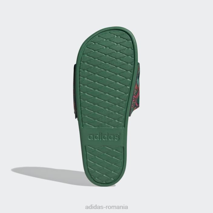 Adidas sandale adilette confort verde indraznet adidas femei verde îndrăzneț/portocaliu/bace 2JBN22404