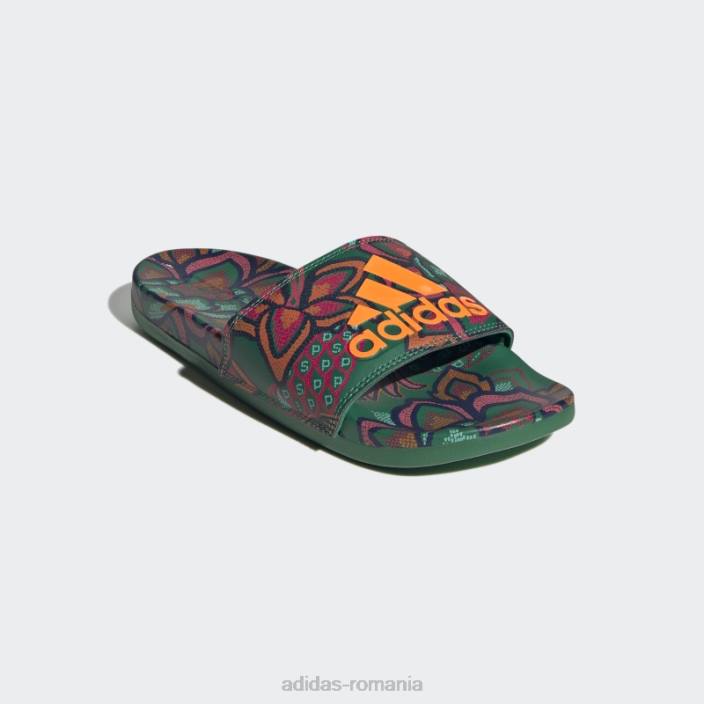 Adidas sandale adilette confort verde indraznet adidas femei verde îndrăzneț/portocaliu/bace 2JBN22404