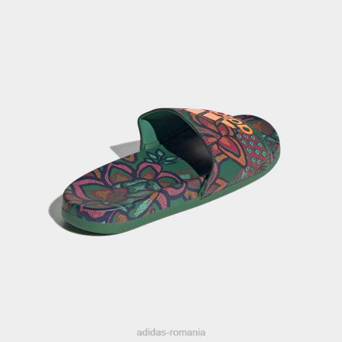 Adidas sandale adilette confort verde indraznet adidas femei verde îndrăzneț/portocaliu/bace 2JBN22404