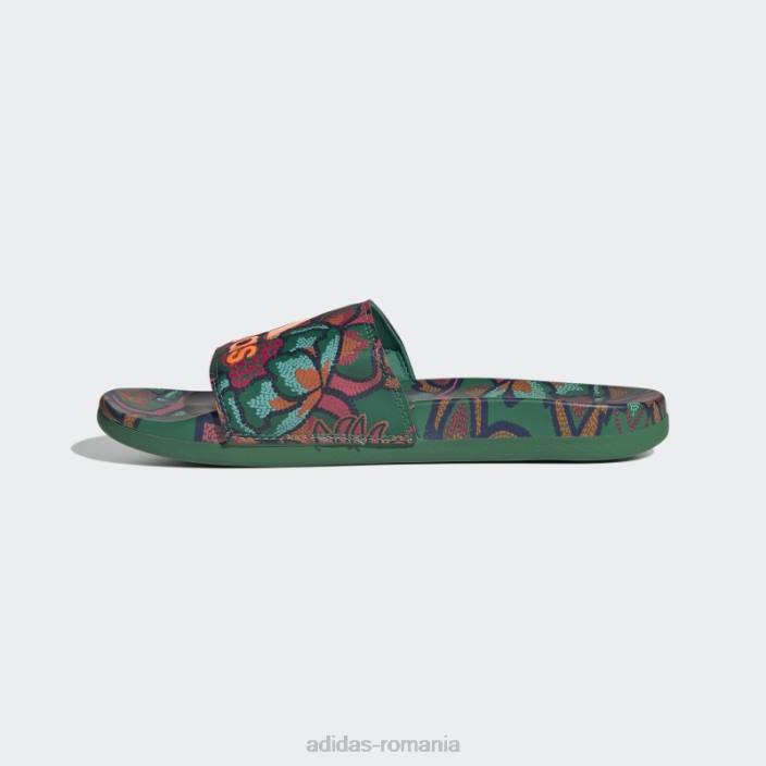 Adidas sandale adilette confort verde indraznet adidas femei verde îndrăzneț/portocaliu/bace 2JBN22404