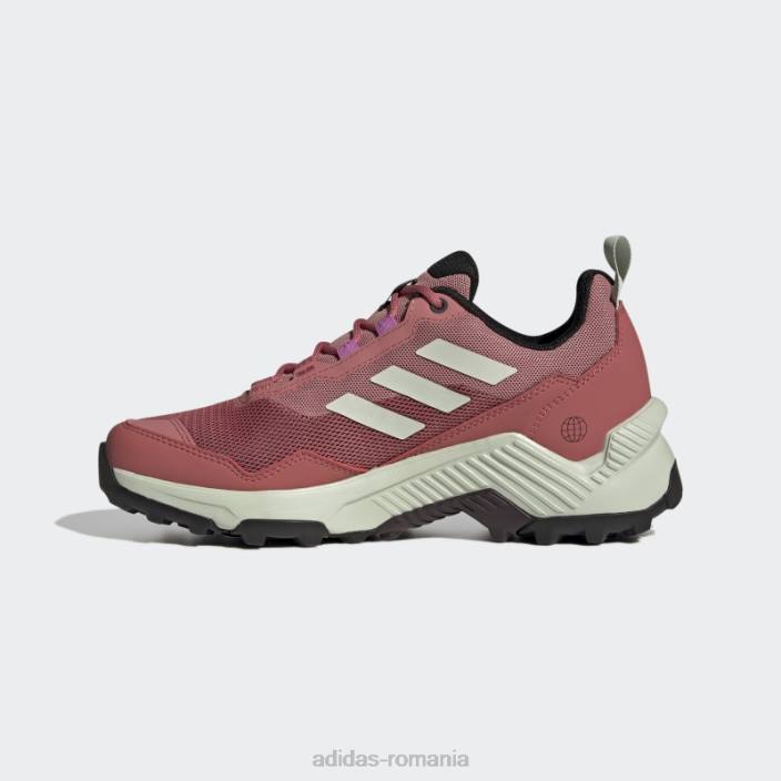 Adidas pantofi de drumeție roșii Eastrail 2.0 femei roșu/verde/liliac 2JBN8422