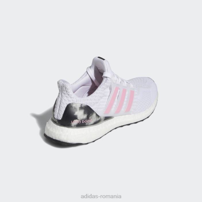 Adidas Ultraboost 5.0 dna running sportswear lifestyle pantofi albi femei alb/gri liniuță 2JBN8545