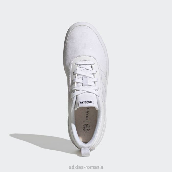 Adidas alb futurevulc lifestyle pantofi moderni de skateboard adidas femei alb negru 2JBN8367