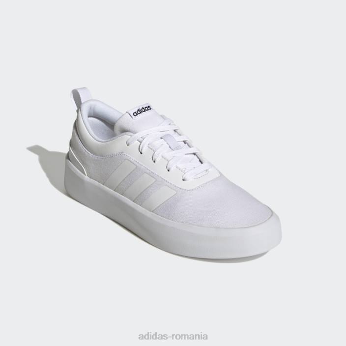 Adidas alb futurevulc lifestyle pantofi moderni de skateboard adidas femei alb negru 2JBN8367