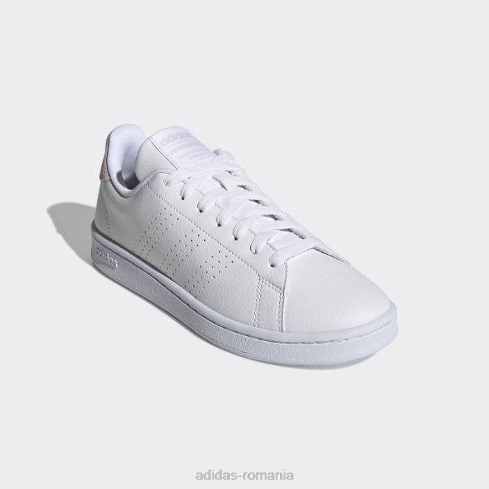 Adidas avantaj pantofi aero roz femei alb/roz aero 2JBN8611