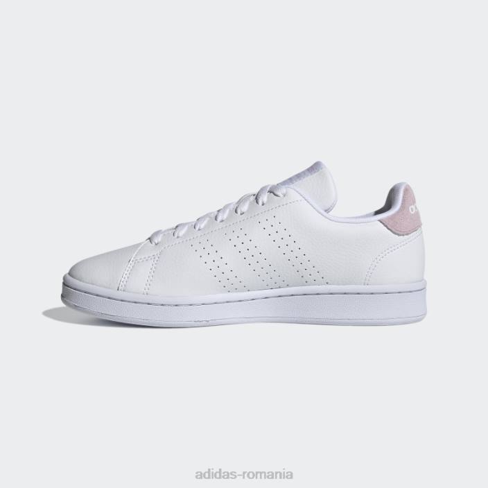 Adidas avantaj pantofi aero roz femei alb/roz aero 2JBN8611