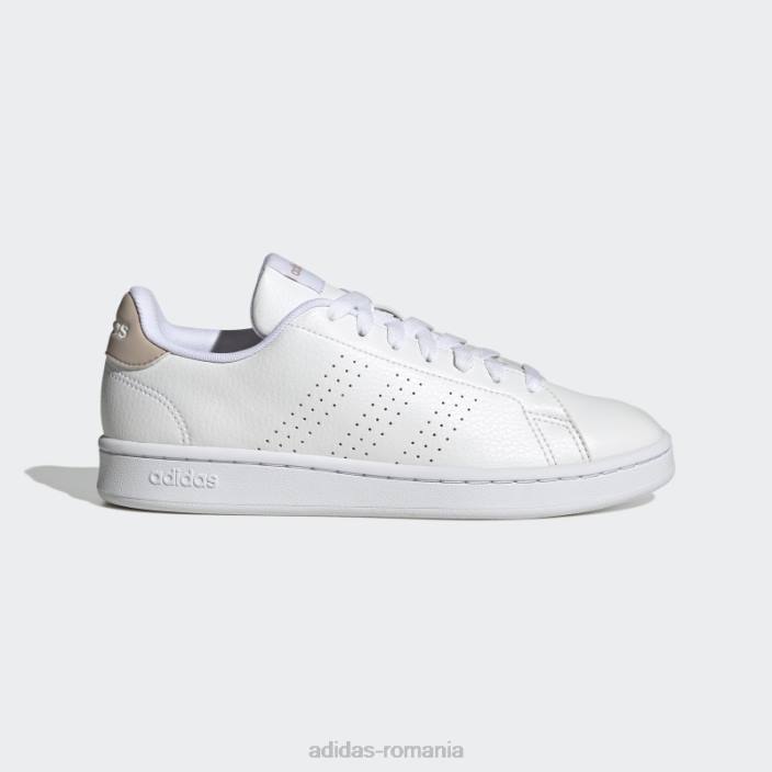 Adidas avantaj pantofi taupe femei alb/taupe 2JBN8457