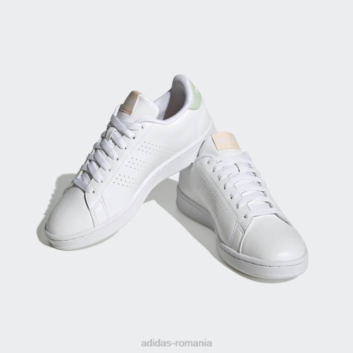 Adidas avantaj pantofi verde fierbinte femei alb/verde 2JBN2029