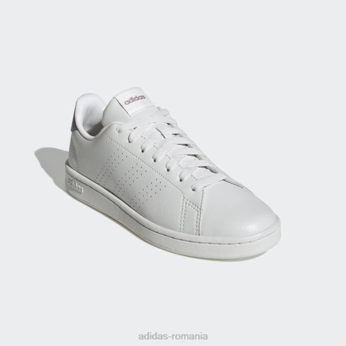 Adidas avantaj pantofi violet mat met femei alb/violet mat met 2JBN8552