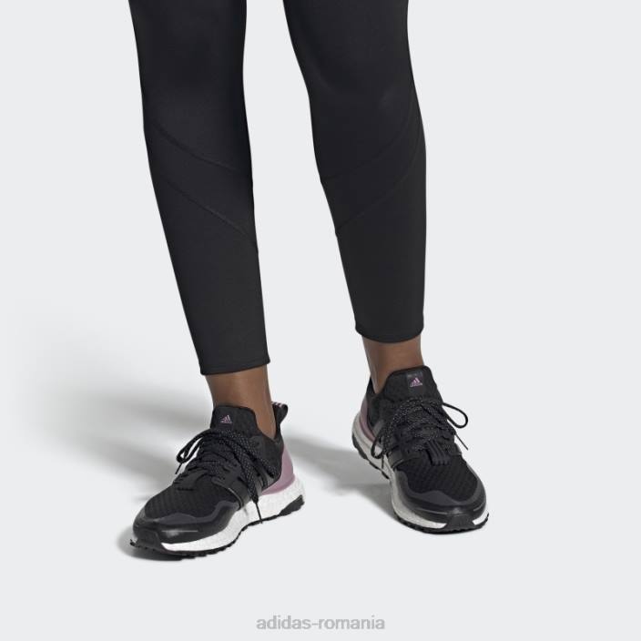 Adidas black ultraboost cold.rdy pantofi ADN femei negru/roz deplasat 2JBN16217