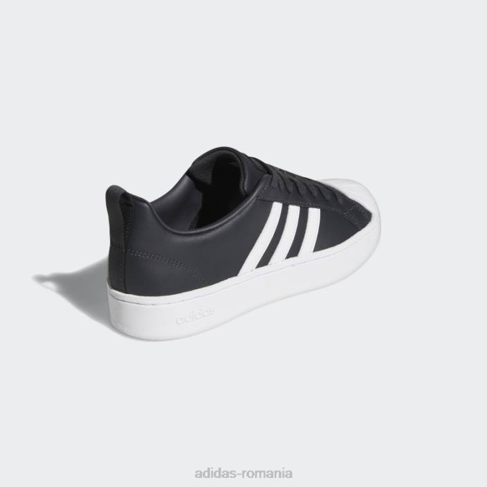 Adidas carbon streetcheck cloudfoam court pantofi adidas femei carbon/alb/fier metalic 2JBN8607