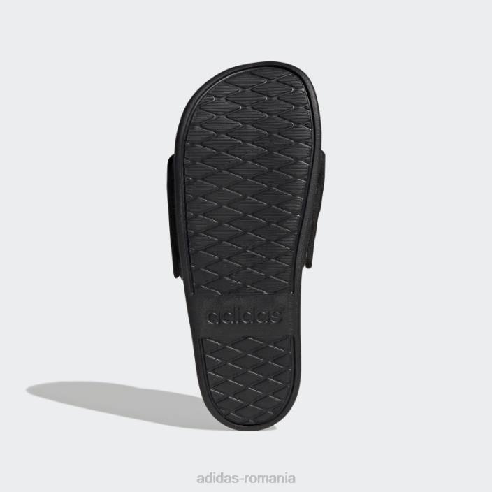 Adidas diapozitive adilette comfort alb femei alb negru 2JBN16179