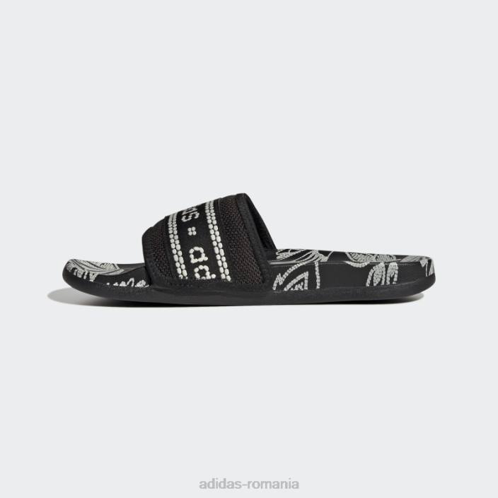 Adidas diapozitive adilette comfort alb femei alb negru 2JBN16179