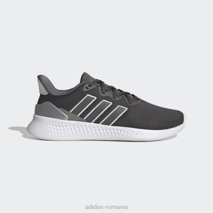 Adidas gri puremotion se pantofi adidas femei gri/roz/gri met 2JBN8679