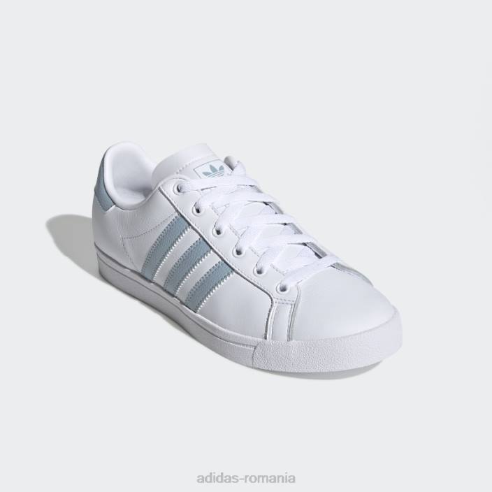 Adidas pantofi adidas star coast alb femei alb/gri cenușă 2JBN16191