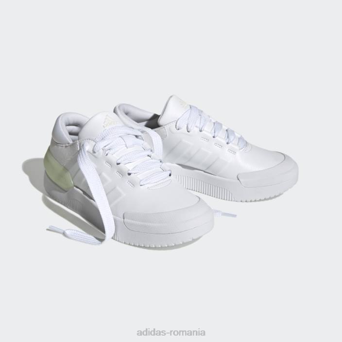 Adidas pantofi albi de curte funk adidas femei alb/zero metalic 2JBN8361