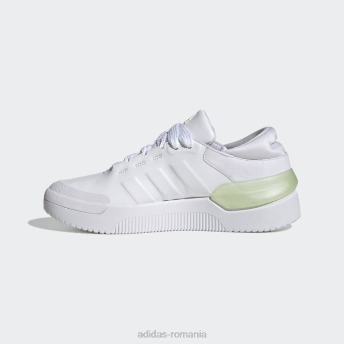Adidas pantofi albi de curte funk adidas femei alb/zero metalic 2JBN8361