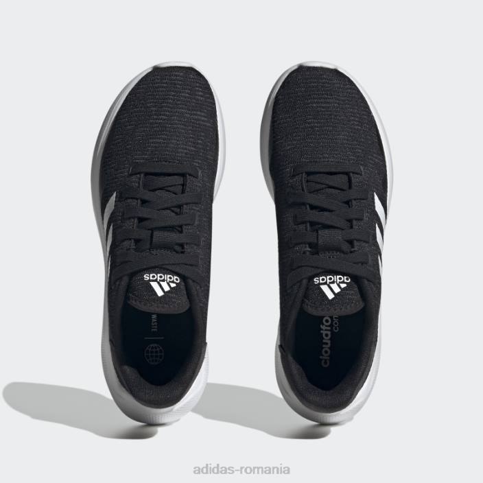 Adidas pantofi albi puremotion 2.0 femei negru/alb/carbon 2JBN8386