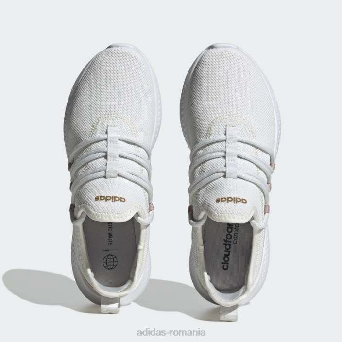 Adidas pantofi albi puremotion adapt 2.0 femei alb negru 2JBN8435