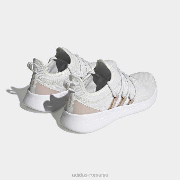 Adidas pantofi albi puremotion adapt 2.0 femei alb negru 2JBN8435