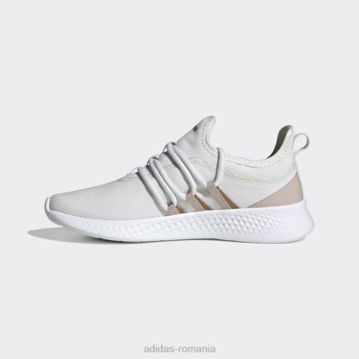 Adidas pantofi albi puremotion adapt 2.0 femei alb negru 2JBN8435