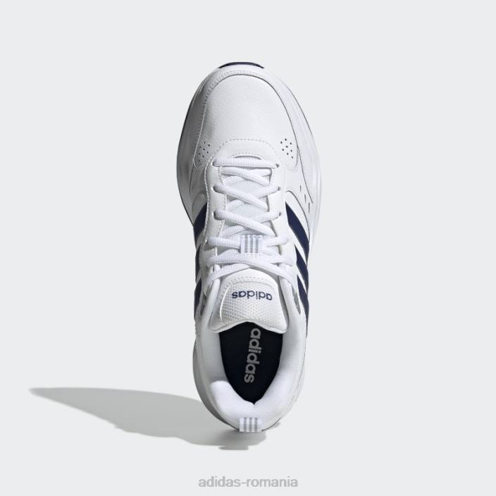 Adidas pantofi albi strutter femei alb/albastru închis/argintiu 2JBN15917