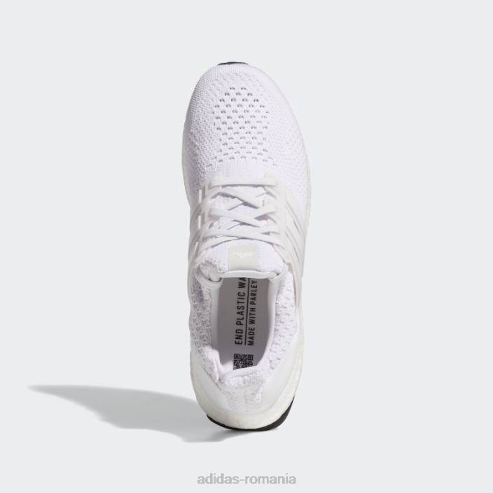 Adidas pantofi albi ultraboost 5 dna running sportswear lifestyle femei alb 2JBN8291