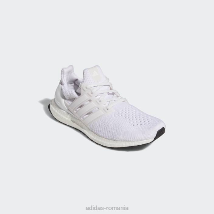 Adidas pantofi albi ultraboost 5 dna running sportswear lifestyle femei alb 2JBN8291