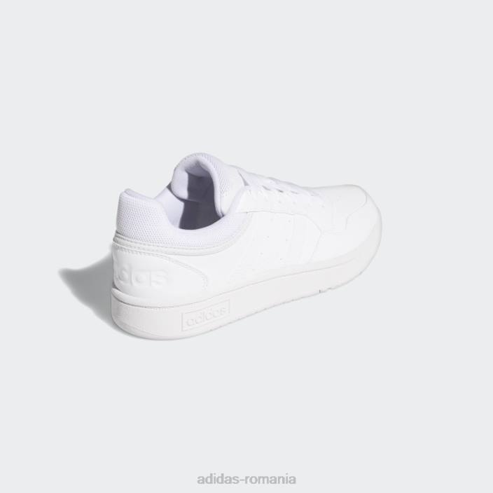 Adidas pantofi clasici low hoops 3.0 adidas femei alb/gri liniuță 2JBN15903