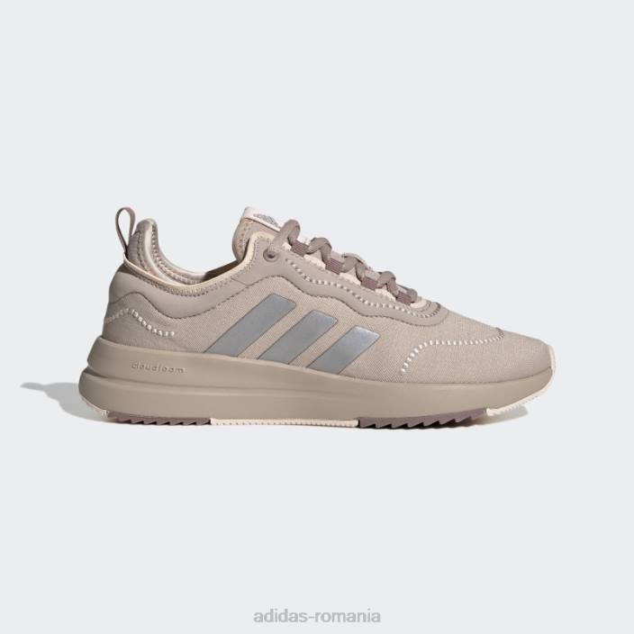 Adidas pantofi de alergat confort taupe femei taupe/taupe met/quartz 2JBN8620