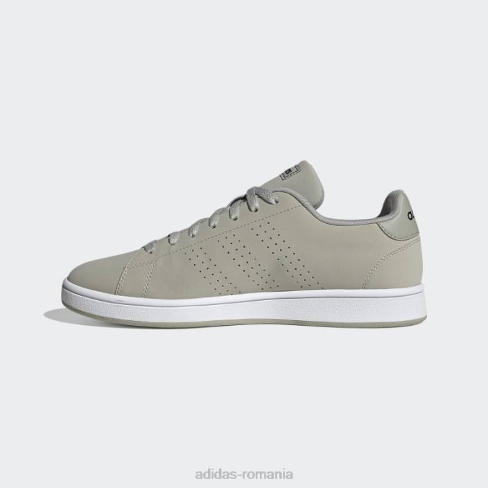 Adidas pantofi de bază avantaj gri metal femei gri metal/negru 2JBN16355
