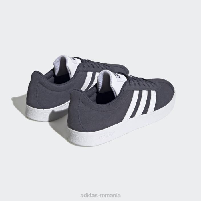 Adidas pantofi de piele de căprioară bleumarin vl court 2.0 adidas femei bleumarin/alb/negru 2JBN15921