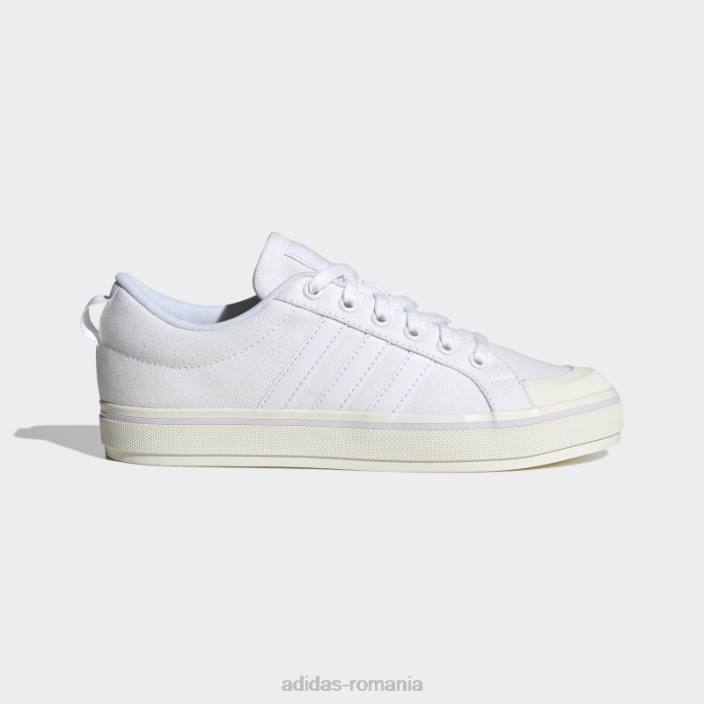 Adidas pantofi din pânză alb bravada 2.0 lifestyle skateboarding femei alb 2JBN16091